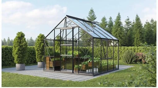 Vitavia Meridian 1 6700 ESG 3mm Gewächshaus anthrazit