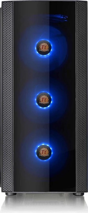Thermaltake Versa J25 TG RGB, schwarz, Glasfenster