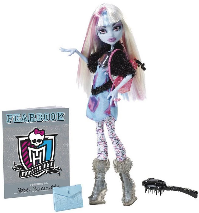 Mattel Monster High - Abbey Bominable mit Jahrbuch