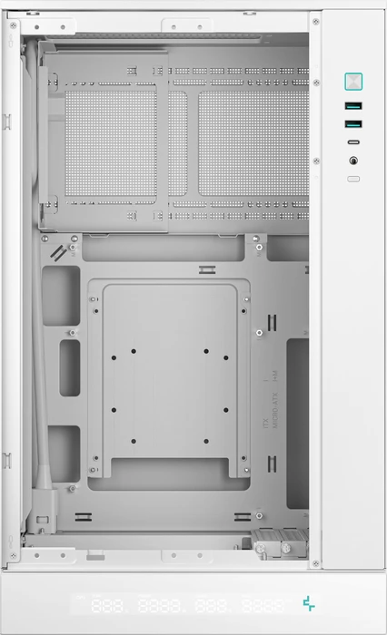 DeepCool CH270 DIGITAL WH, weiß, Glasfenster