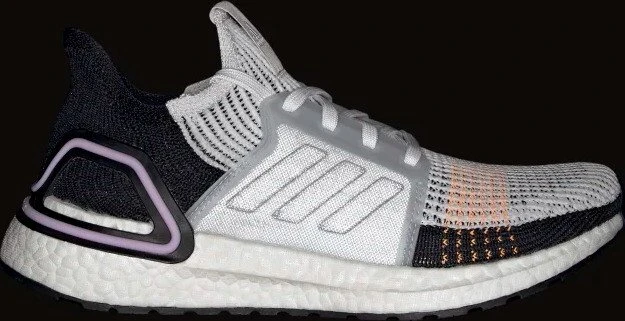 adidas Ultraboost 19 crystal white/core black (Damen)