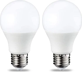 AmazonBasics LED-Leuchtmittel 60 9W/827 E27, 2 Stück