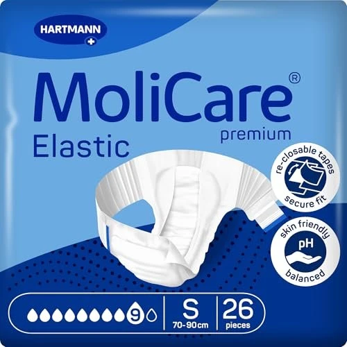 Hartmann MoliCare Premium Elastic 9 Tropfen Schutzhose Größe S, 26 Stück