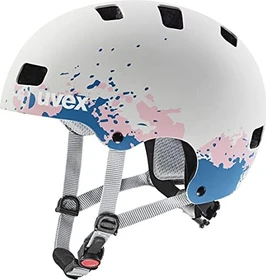 UVEX Kid 3 CC Kinderhelm grey/grapefruit mat
