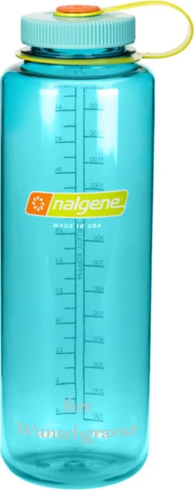 Nalgene Wide Mouth Sustain Silo Trinkflasche 1.4l cerulean