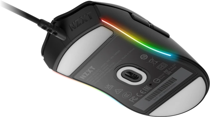 NZXT Lift Gaming Mouse, schwarz, USB