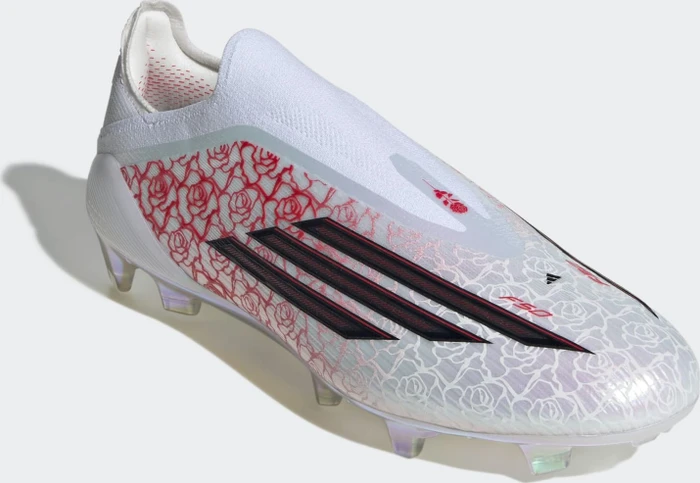 adidas F50 Elite Lamine Yamal Laceless FG cloud white/core black/lucid red