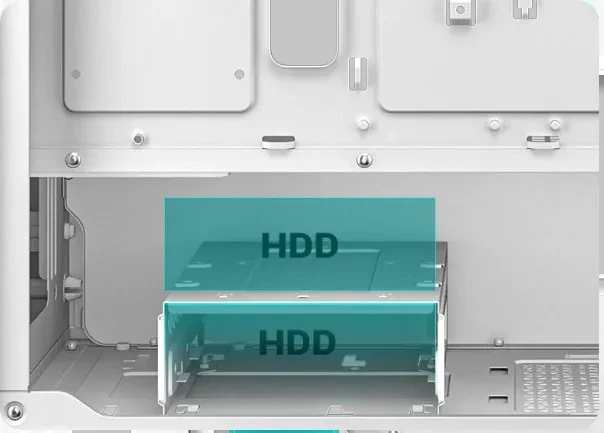 DeepCool CC560 [V2], weiß, Glasfenster