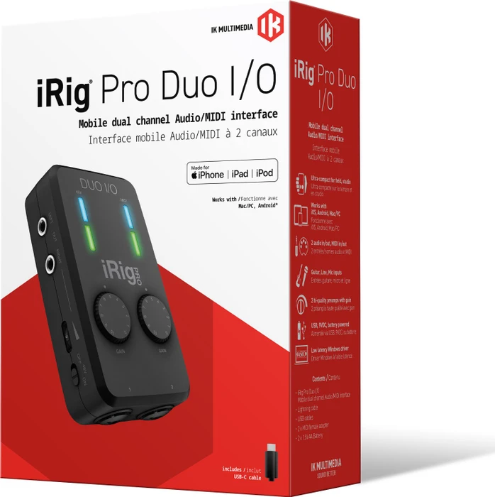 IK Multimedia iRig Pro Duo I/O