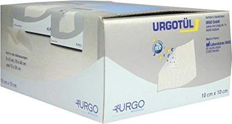 Urgo Tül Wundgaze, 10 x 10cm, 120 Stück