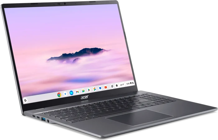 Acer Chromebook Plus 516 CB516-1HT-35KB, Steel Gray, Core 3 100U, 8GB RAM, 256GB SSD, DE