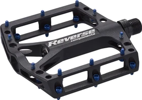 Reverse Black ONE Plattformpedale schwarz/blau