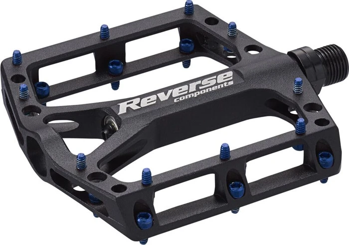 Reverse Black ONE Plattformpedale schwarz/blau