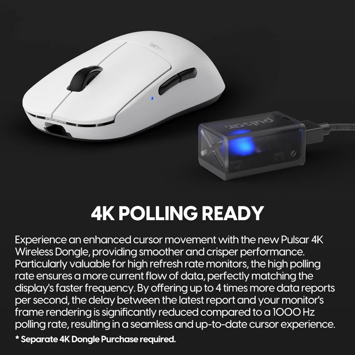Pulsar Gaming Gears X2A Wireless weiß, USB