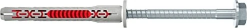 fischer DuoXpand 80x80 FUS Schrauben/Dübel-Sortiment, 50 Stück