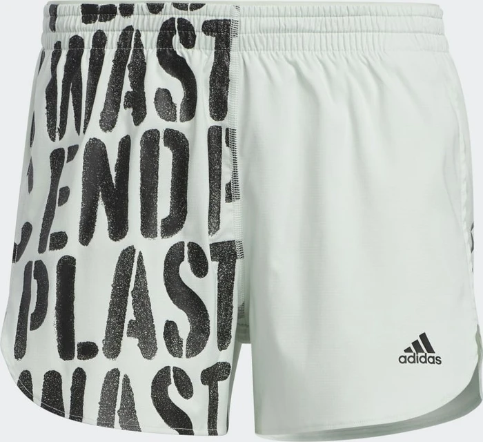 adidas Run Fast Inner Briefs Laufhose kurz linen green (Damen)