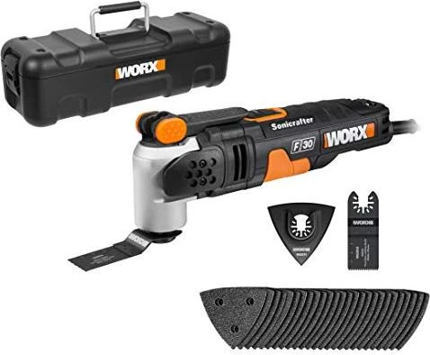 Worx F-30 Sonicrafter Elektro-Multifunktionswerkzeug inkl. Zubehör