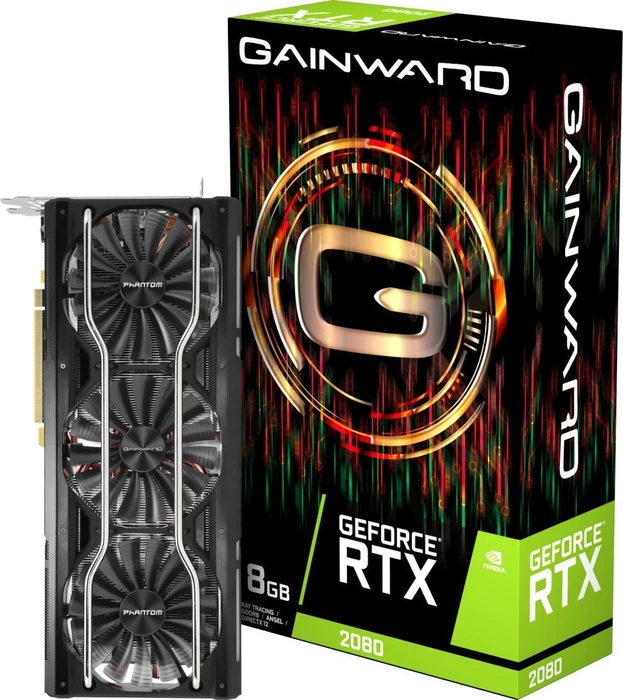 Gainward GeForce RTX 2080 Triple, 8GB GDDR6, HDMI, USB-C, 3x DP