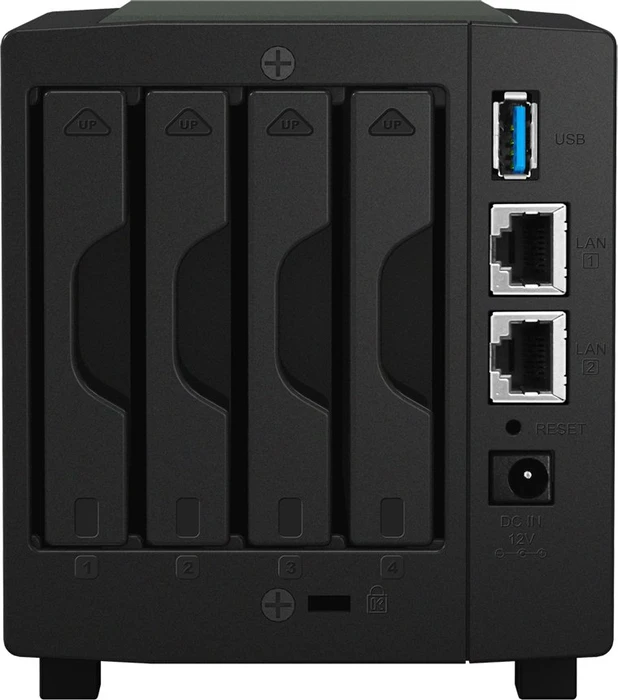 Synology DiskStation DS416slim 1.5TB, 512MB RAM, 2x RJ-45 1000Base-T, 2x USB-A 3.0