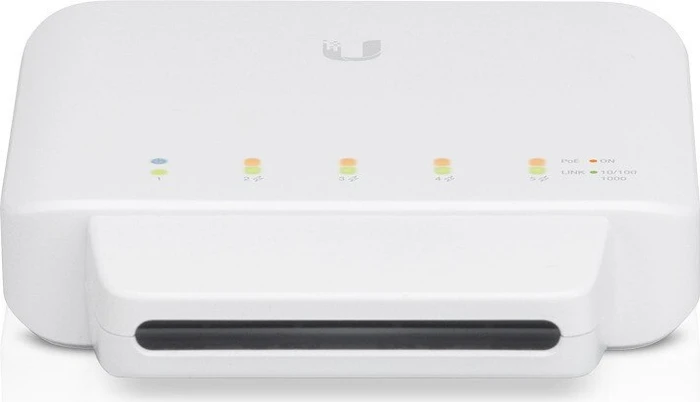 Ubiquiti UniFiSwitch Flex Outdoor Wallmount Gigabit Managed Switch, 5x RJ-45, 46W PoE++ PD, Bundle (3x)