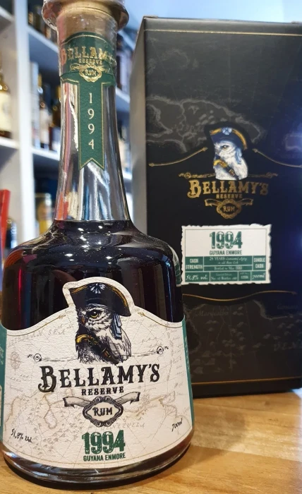 Bellamy's Reserve Rum Guyana 1994 700ml
