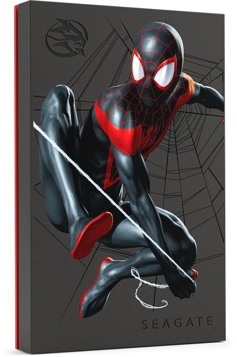 Seagate FireCuda Gaming HDD - Miles Morales Special Edition, 2TB, +Rescue, USB 3.0 Micro-B