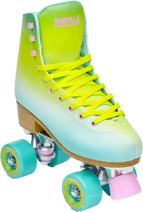 Impala Quad Rollschuhe lime spritzer (Damen)