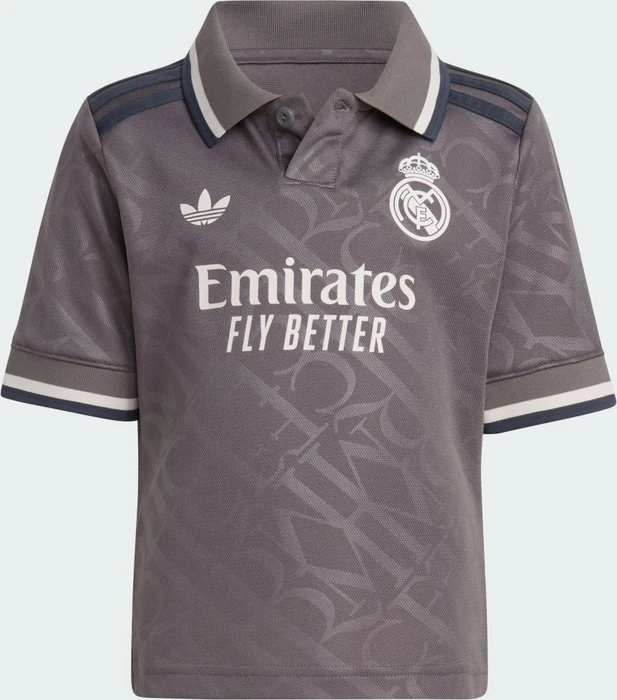 adidas Real Madrid 2024/2025 Ausweichausrüstung charcoal (Junior)