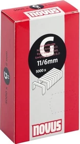 Novus Typ 11 Tacker-Klammern, 6x10.6mm, 5000 Stück