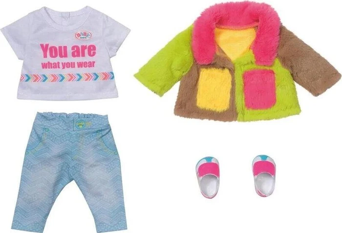 Zapf creation BABY born Mode - Deluxe Regenbogen Mantel (830154)