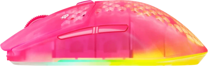 SteelSeries Aerox 3 Wireless Gen 2 Magenta Haze, magenta/transparent, USB/Bluetooth