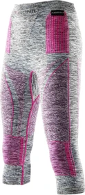X-Bionic Energy Accumulator Evo Hose 3/4 light grey melange/raspberry (Damen)