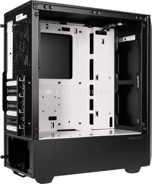 Phanteks Eclipse P300 schwarz/weiß, Glasfenster
