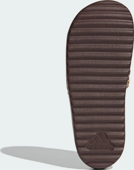 adidas Platform Adilette shadow brown/cloud white/magic beige (Damen)