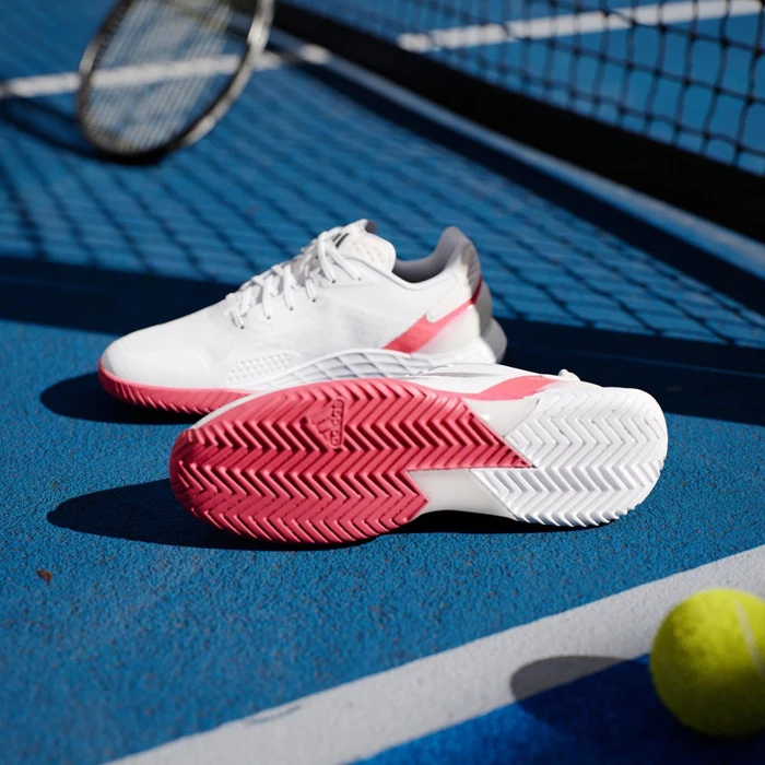 adidas Defiant Speed 2 cloud white/core black/pure ruby