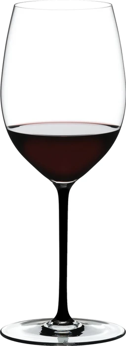 Riedel Fatto A Mano Cabernet/Merlot Rotweinglas schwarz
