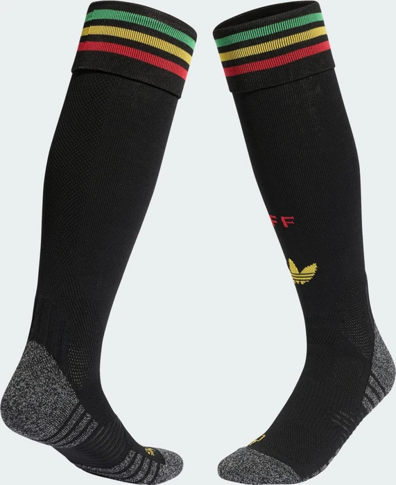 adidas Jamaika 26 x Bob Marley 2026 Auswärtsstutzen schwarz (Herren)