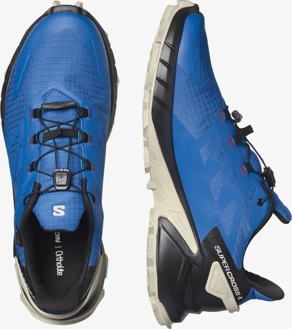 Salomon Supercross 4 GTX nautical blue/black/rainy day (Herren)