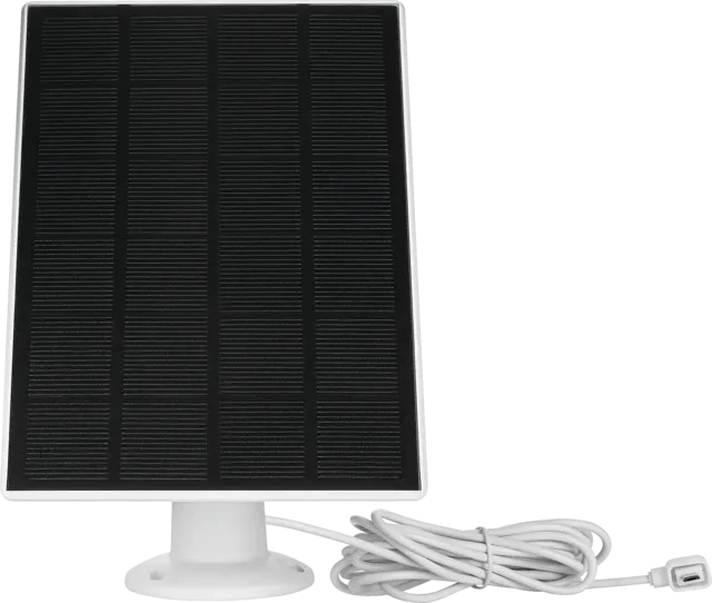 ABUS Solarpanel für WLAN Akku Cam, weiß, Solarmodul