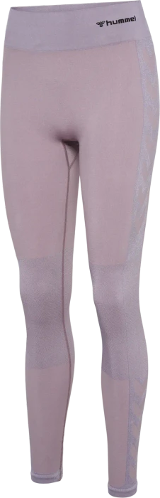 hummel CLEA Seamless Tight Hose lang nirvana melange (Damen)