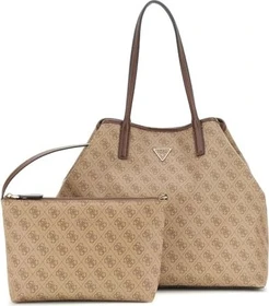 Guess Victtoria Logo Shopper latte logo/brown