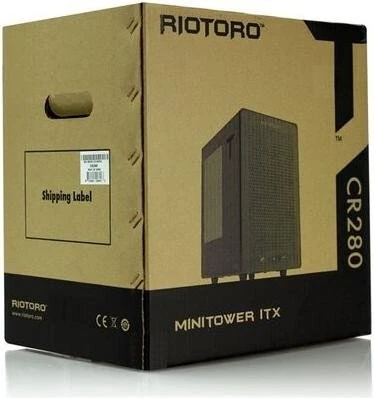 Riotoro CR280, Acrylfenster, Mini-ITX