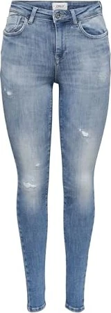 ONLY Skinny Low Power Jeans light medium/blue denim (Damen)