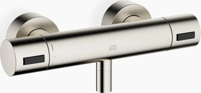 Dornbracht Brause-Thermostat für Wandmontage platin gebürstet