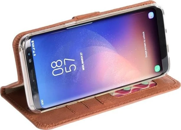 Krusell Sunne 5 Card FolioCase für Samsung Galaxy S8+ braun