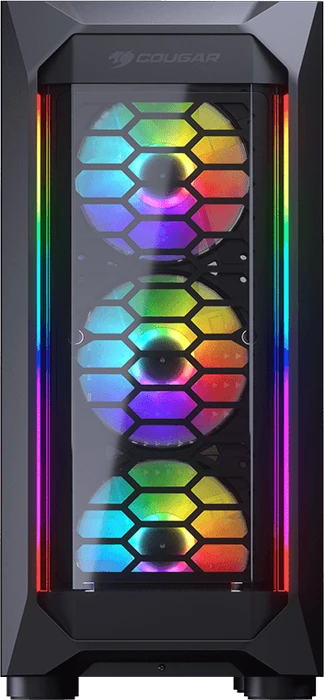 Cougar MX410-G RGB, Glasfenster