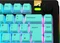 Glorious GPBT Gradient V2 Keycaps, Kunststoff (PBT), Rainforest, grün, 131 Tasten, ISO-UK Vorschaubild