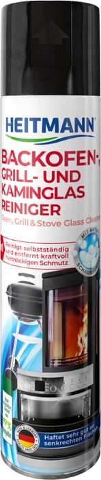 Heitmann Backofen-, Grill- und Kaminglas Reiniger, 400ml