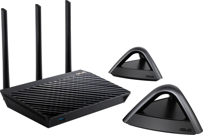 ASUS AiMesh AC1750 WiFi System, Router und 2x Satellit Set, 3er-Bundle