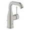 Grohe Essence Einhand-Waschbeckenarmatur 1/2" M-Size mit Ablauffernbedienung supersteel Vorschaubild